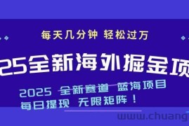 （14425期）2025最新海外掘金项目 一台电脑轻松日入500+