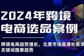 2024年跨境电商选品案例-北美市场高增长需求关键词搜索趋势（更新)