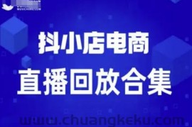 短视频电商：抖小店变现从0到盈利过直播回放