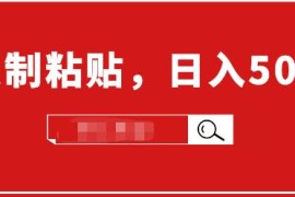 （1714期）适合小白入门的无脑操作项目：截流赚钱，简单复制粘贴，日入500+实战操作