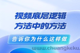 （3268期）鬼哥短视频底层逻辑，方法中的方法，告诉你为什么这样做（21节视频课）