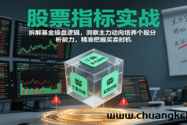股票指标实战，基金操盘逻辑拆解，洞察主力动向培养个股分析能力把握买卖时机（更新）