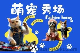 酷飒动物跳舞走秀，时尚喵FASHION汪， 多金小姐姐最爱的，轻松月入破W【揭秘】