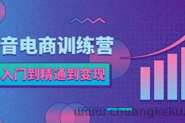 （5648期）抖音电商训练营：从入门到精通，从账号定位到流量变现，抖店运营实操