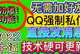 （2990期）QQ强制聊天脚本，支持筛选/发送文字功能，不支持多开【协议版】