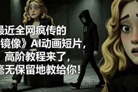 （16427期）最近全网疯传的《镜像》AI动画短片，高阶教程来了，毫无保留地教给你！
