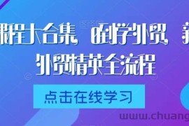 外贸课程大合集，0到1学外贸，新手到外贸精英全流程