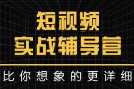 （2846期）日入6万级别大佬教你做短视频实战：比你想象的更详细