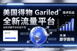 美国得物Gariled技术实战，全新流量平台​实战干货，即学即用