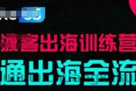 出海训练营基础课，​跑通出海全流程，实战案例拆解