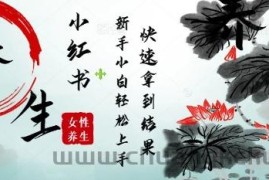 疯狂火爆，用Deepseek小红书平台的女性古声古韵养生爆款，小白轻松制作，快速拿到结果