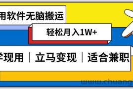 低密度新赛道视频无脑搬一天1000+几分钟一条原创视频零成本零门槛超简单【揭秘】