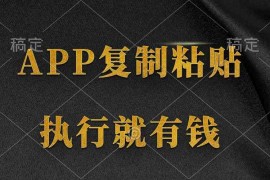 （9888期）两款APP，简单的粘贴复制，两分钟八元钱，无限做，执行就有收入