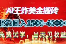 （17152期）2026美金搬砖新项目，单日收益1500-4000+，长期绿色稳定，彻底告别死工资，用副业改写人生！