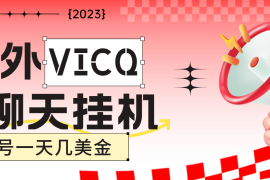 （4750期）最新国外VICQ一对一视频无人直播自动聊天挂机 单号一天6-10美金(脚本+教程)