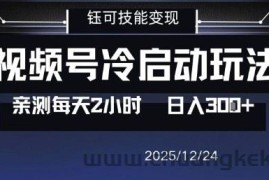 视频号分成计划冷启动玩法亲测每天2小时，0门槛副业项目，单号日入3张
