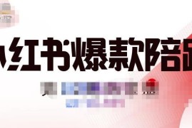 贾真小红书陪跑班第11期，从人设定位，账号设置，选品思路，拍照教程，发文流程等