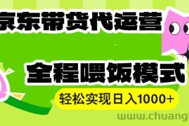 （13957期）【京东带货代运营】操作简单、收益稳定、有手就行！轻松实现日入1000+