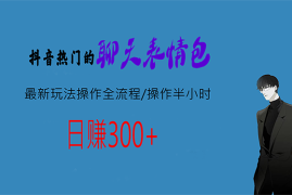 （6789期）热门的聊天表情包最新玩法操作全流程，每天操作半小时，轻松日入300+