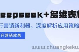 （14280期）Deepseek+多维表格，银行营销新利器，深度解析应用策略，提升营销效果