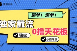 2024独家截流新玩法，小白分分钟上手，轻松实现躺赚