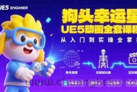 狗头幸运星UE5动画全套课程，从入门到实操全掌握