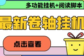 （4857期）最新卷轴合集全自动挂机项目，支持多平台操作，号称一天100+【教程+脚本】