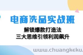 （12398期）电商选品实战班：解锁爆款打造法，三大思维引领利润飙升