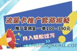 2025年外面卖1500的流量卡项目最新玩法，绿色无门槛对新手非常友好，日入3张+
