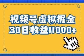 （6730期）视频号虚拟资源掘金，0成本变现，一单69元，单月收益1.1w