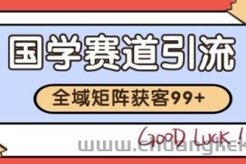小红书某音国学赛道引流获客 自热矩阵日引200+【揭秘】