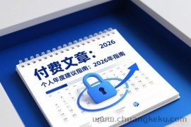 付费文章：个人年度建议指南：2026年指南