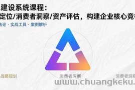 （15772期）品牌建设系统课程：战略定位/消费者洞察/资产评估，构建企业核心竞争力