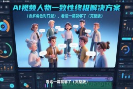 AI视频人物一致性终极解决方案（含多角色对口型），看这一篇就够了（完整版）