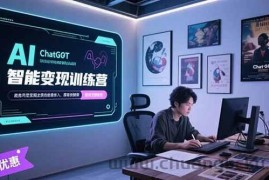 （15389期）AI智能变现训练营，ChatGPT写作变现，电影解说制作，图文带货方法论