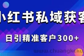 （14304期）2025最新小红书平台引流获客截流自热玩法讲解，日引精准客户300+