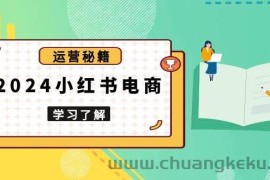 （13789期）2024小红书电商教程，从入门到实战，教你有效打造爆款店铺，掌握选品技巧