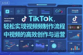 TikTok中视频制做流程，轻松实现Tk中视频的高效创作与运营