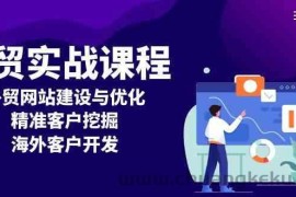 外贸实战课程：外贸网站建设与优化，精准客户挖掘，海外客户开发