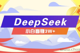 利用热门DeepSeek赚钱项目，多种变现方式小白也能盲赚3W+，就是用这个方法