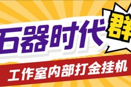 （6596期）工作室内部新石器时代全自动起号升级抓宠物打金群控，单窗口一天10+