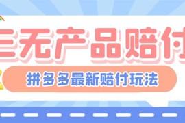 （6224期）最新PDD三无产品赔付玩法，一单利润50-100元【详细玩法揭秘】