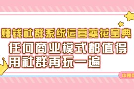 （2216期）赚钱社群系统运营葵花宝典，任何商业模式都值得用社群再玩一遍