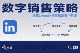 数字销售策略领英LinkedIn外贸精准客户开发