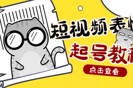 （2750期）外面卖1288快手抖音表情包项目，按播放量赚米【内含一万个表情包素材】