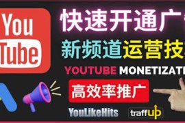 Youtube油管新频道如何快速开通广告获利：快速获取粉丝和收益的方法