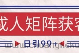 小红书某音橙人赛道引流获客，自热矩阵日引200+【揭秘】