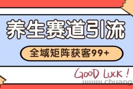 小红书某音养生赛道引流获客 自热矩阵日引200+