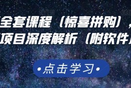 京东撸货全套课程（惊喜拼购），京东撸货项目深度解析（附软件）