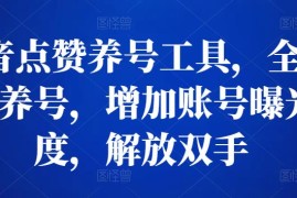 抖音点赞养号工具，全自动养号，增加账号曝光度，解放双手